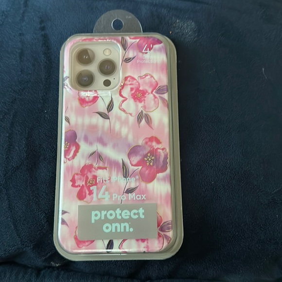 IPhone 14 Pro Max Compatible Floral Gel Case New - Picture 1 of 2